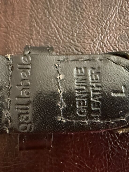 THREE Genuine Leather Vintage Woven Belts main image 6